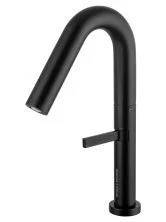 Смеситель для раковины высокий WONZON & WOGHAND, Черный матовый (WW-6068-MB)