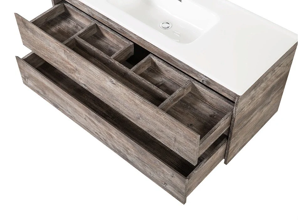 Приобрести тумба подвесная с раковиной belbagno kraft-1200-2c-so-pp 120 см, pino pasadena