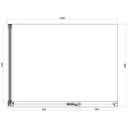 Приобрести душевое ограждение azario ontario az-nbb1231-r 120х90 см золото, прозрачный узор