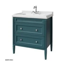 Caprigo Тумба с раковиной ALBION CONCEPT 80 см, бирюзовая 34015UV 6