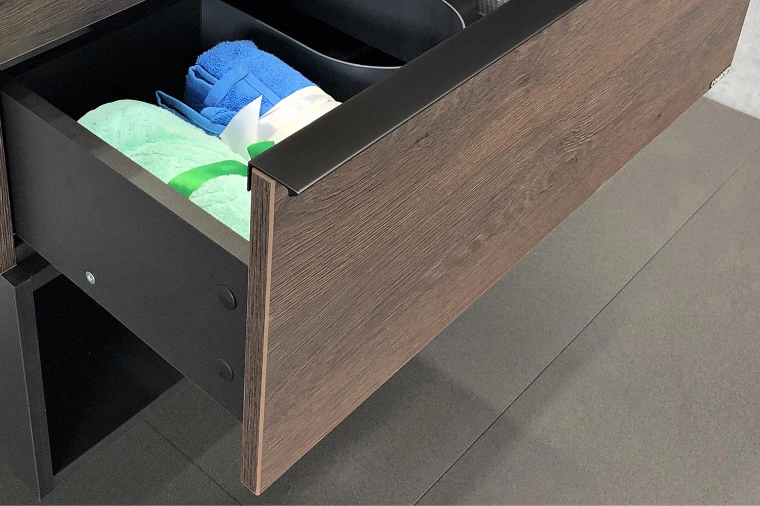 Приобрести сomforty тумба с раковиной "франкфурт-75" дуб шоколадно-коричневый