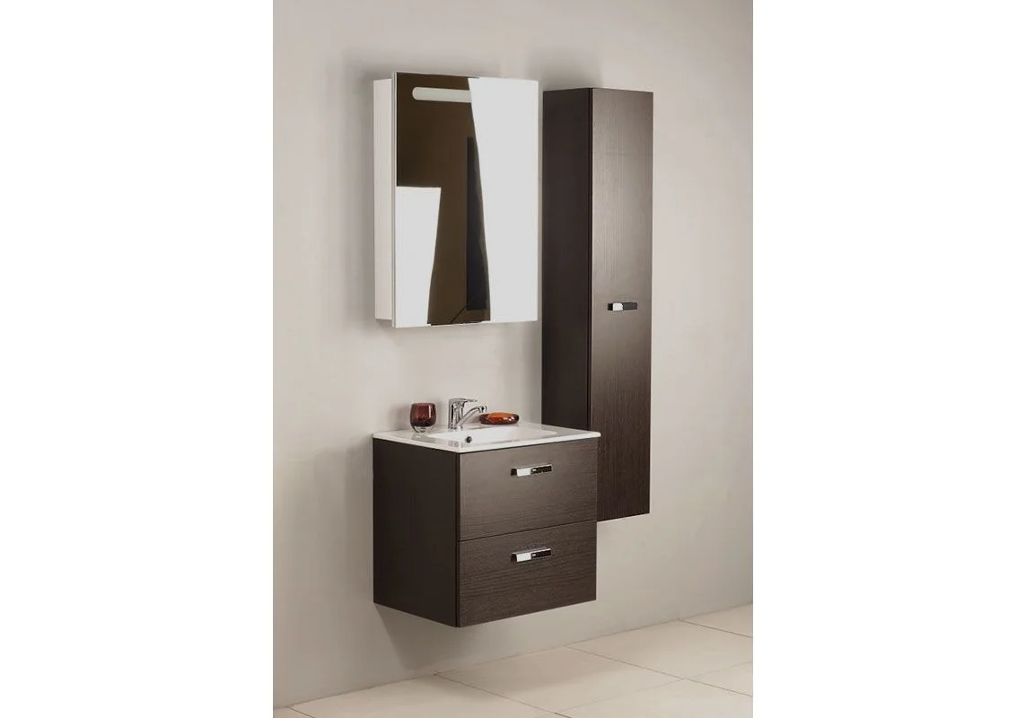 Приобрести зеркальный шкаф roca victoria nord 60 см, правый, белый z.ru90.0.003.0