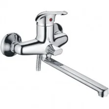 HAIBA Смеситель для ванны 176мм, хром HB-2203