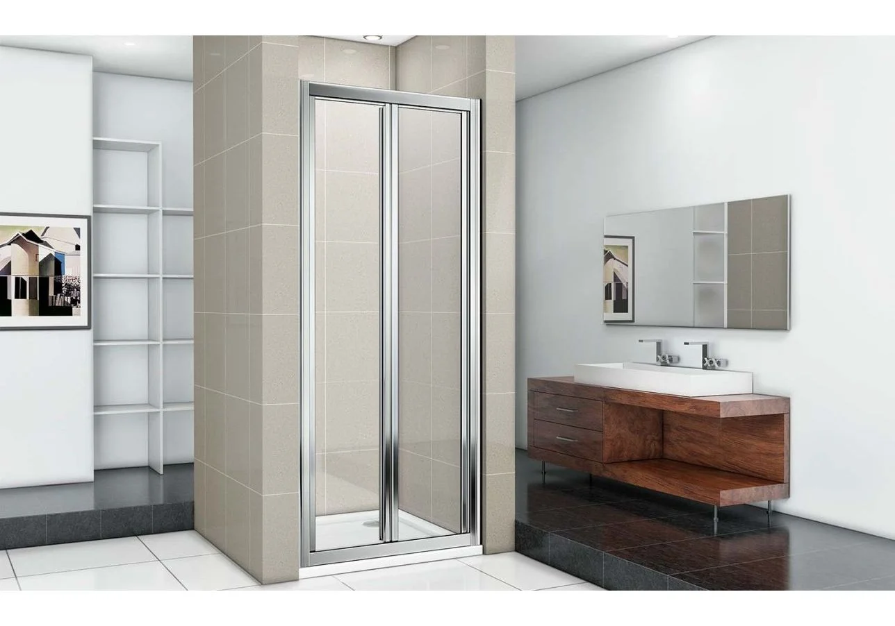 Приобрести дверь душевая bas infinity sd-80-c-ch 80 см