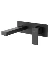 Смеситель для раковины встраиваемый WONZON & WOGHAND CUBE 2.0, Черный матовый (WW-88869068-MB)