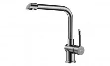LEMARK Смеситель для кухни Expert с подключением к фильтру, сталь LM5074S