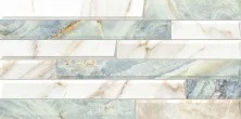 Плитка настенная Alma Ceramica Nevada 50х24,9 бирюзовый узор