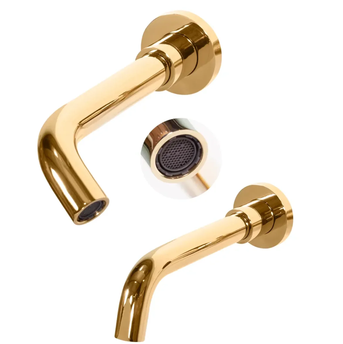 Приобрести grocenberg встраиваемый смеситель для раковины, золото gb511go
