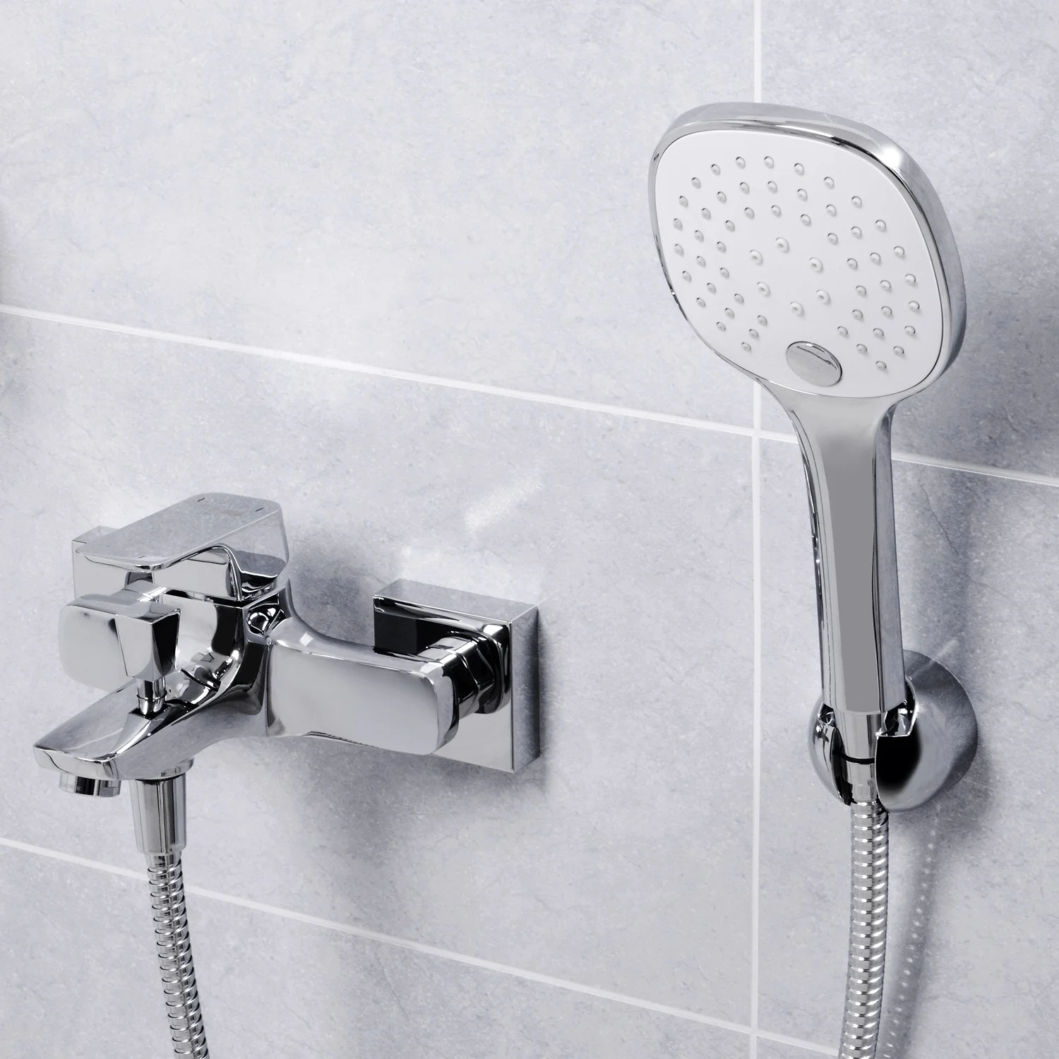 Приобрести wasserkraft смеситель для ванны salm 2701, хром