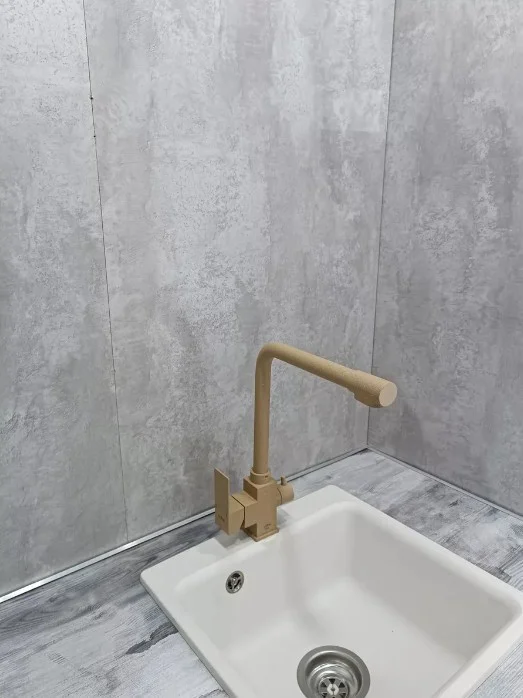 Приобрести смеситель для кухни vieir kitchen 359 мм, с подключением к фильтру, терракотовый v15025(m)