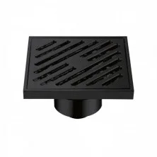 Gappo Душевой трап G81050-6 с решеткой, черный 35564
