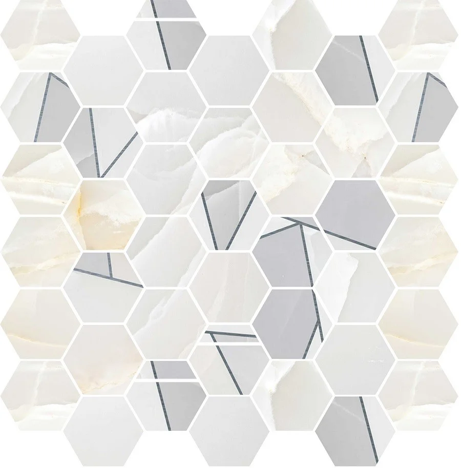 Приобрести мозаика delacora onyx titan mos. mix 316х297