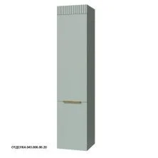 Caprigo Пенал MONBAR-Smalty 35 см, бирюзовый, эмаль