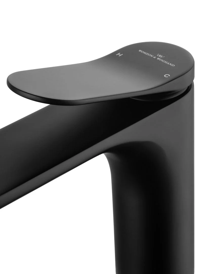 Приобрести смеситель для раковины wonzon & woghand, черный матовый (ww-a40482-mb)