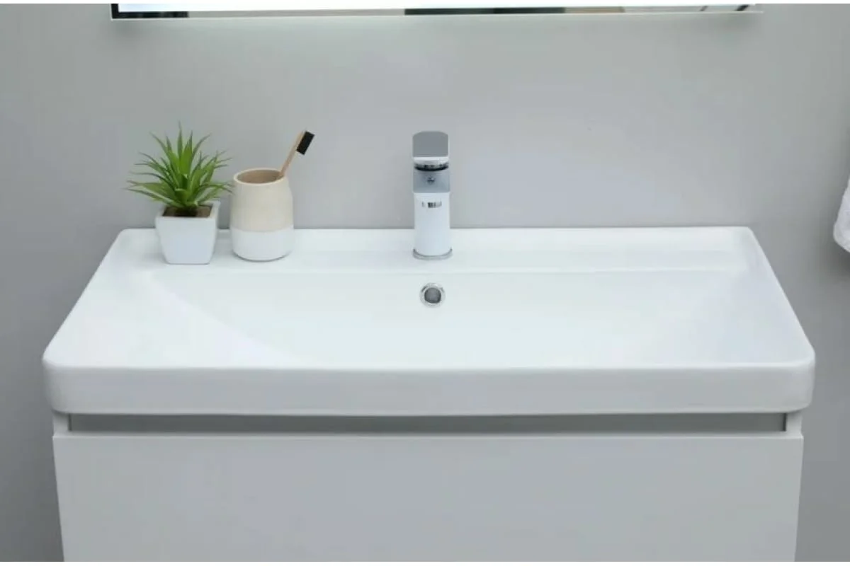 Приобрести aquanet раковина ирис 80х48 см, белая