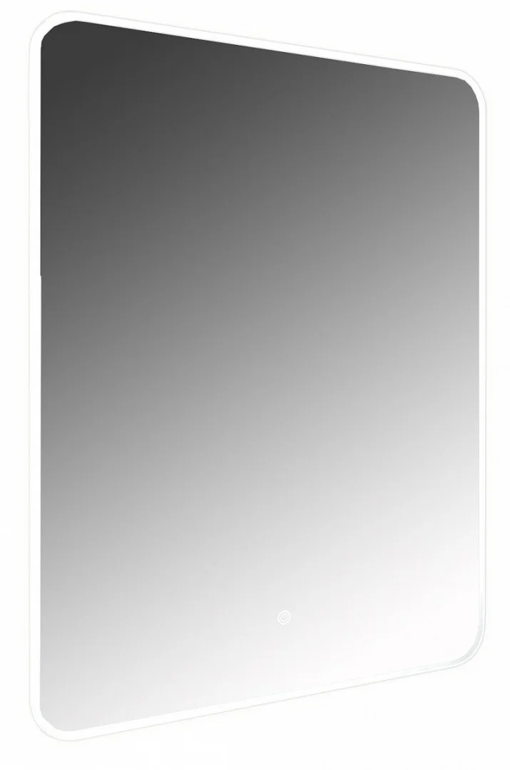 Приобрести azario зеркало esterna raggio 60х80 см, белый, сенсорный выключатель, диммер, cs00079361