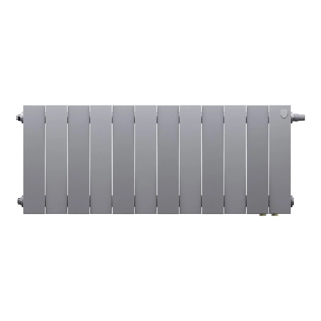 Приобрести royal thermo радиатор биметаллический pianoforte 300 /silver satin ( серебристый ) vdr80 - 12 секц.