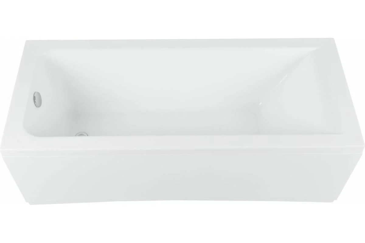 Приобрести aquanet акриловая ванна bright 165x70 см, белая
