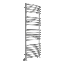 Terminus Полотенцесушитель Капри П19 50х140 см, водяной, хром