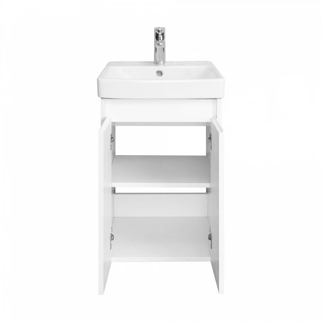 Приобрести акватон тумба c раковиной сканди 45 doors универсальная, белый