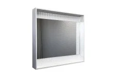 Сomforty Зеркало Марсель-90 с подсветкой , белое матовое