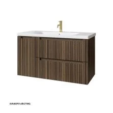 Caprigo Тумба с раковиной TERMIN-Albero STRIPE 100 см, левая, альберо, шпон