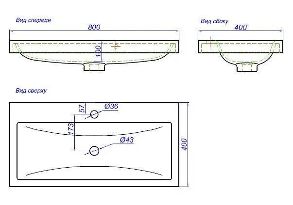 Приобрести тумба подвесная с раковиной aqwella verona 80 см ver.01.08/w