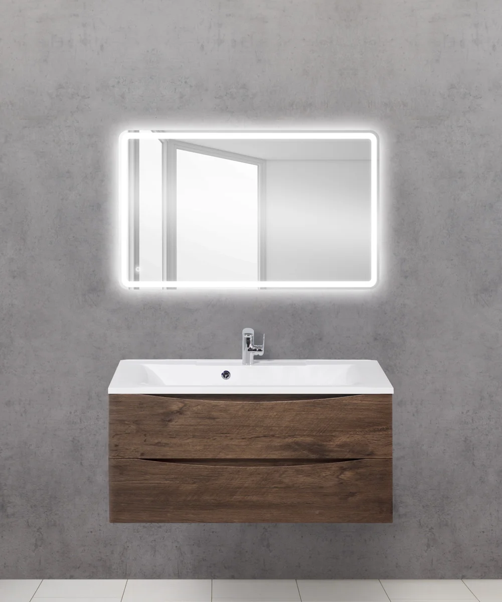 Приобрести belbagno зеркало 100х60 см spc-mar-1000-600-led-tch