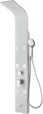 Aquanet Душевая панель Galaxy White 150 см с гидромассажем и изливом