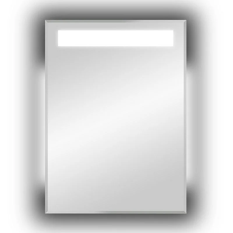 Приобрести continent зеркало с подсветкой фаворит люкс 53х74 см, белое