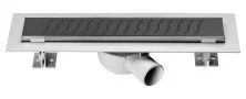 Vincea Душевой трап Say Optima Bukle 80 см, черный матовый SAY.601.80.B.M.S.BUK