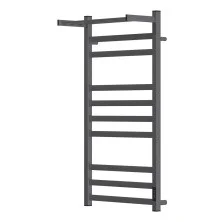 Полотенцесушитель электрический Point 500х1000 Меркурий с полкой П9, графит PN83850PGR