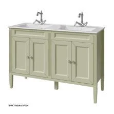 Caprigo Тумба с раковиной ALBION CONCEPT 120 см, зеленая