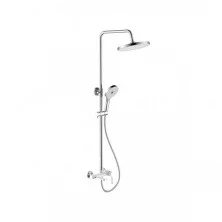 Gappo Душевая система G2403-8 с изливом, белый\хром 35949