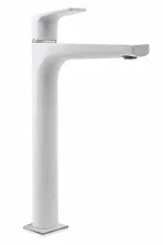 Смеситель для раковины Azario TREYA, высокий, белый AZ-15684551