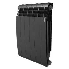 Royal Thermo Радиатор алюминиевый Biliner Alum 500 Noir Sable ( черный графитовый ) - 6 секц.