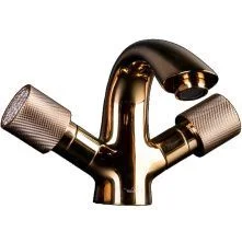 Boheme Смеситель для раковины Royale Cristal, золото\кристаллы 291-Royal/CRST