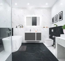 Cezares Тумба подвесная с раковиной BELLAGIO 106 см Grigio nuvola, левостороняя, серая 55301