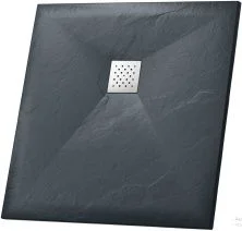 Grossman Каменный душевой поддон Strong 90x90 см, графит GR-S29090Q