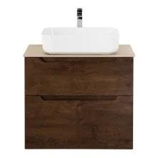 BelBagno Тумба со столешницей ETNA-H60 60 см, подвесная Rovere Moro