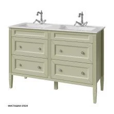 Caprigo Тумба с раковиной ALBION CONCEPT 120 см, зеленая