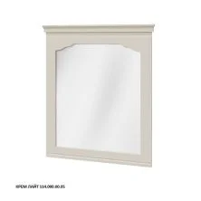 Caprigo Зеркало PRESTON 80 см, кремовый