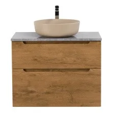 BelBagno Тумба со столешницей ETNA-H60 80 см, подвесная Rovere Nature