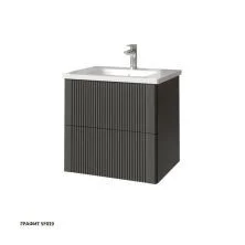 Caprigo Тумба с раковиной MODO Prima 60 см, графит