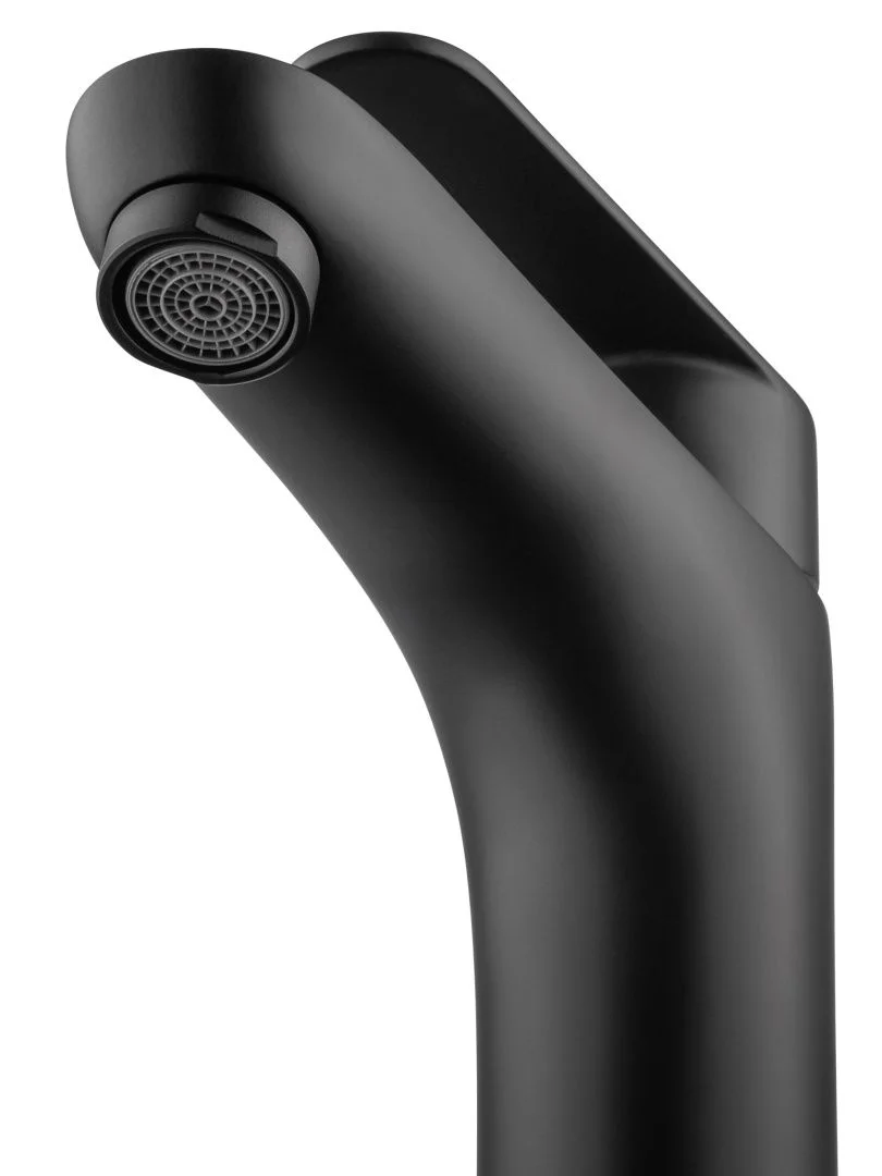 Приобрести смеситель для раковины wonzon & woghand alfa, черный матовый (ww-a40202-mb)