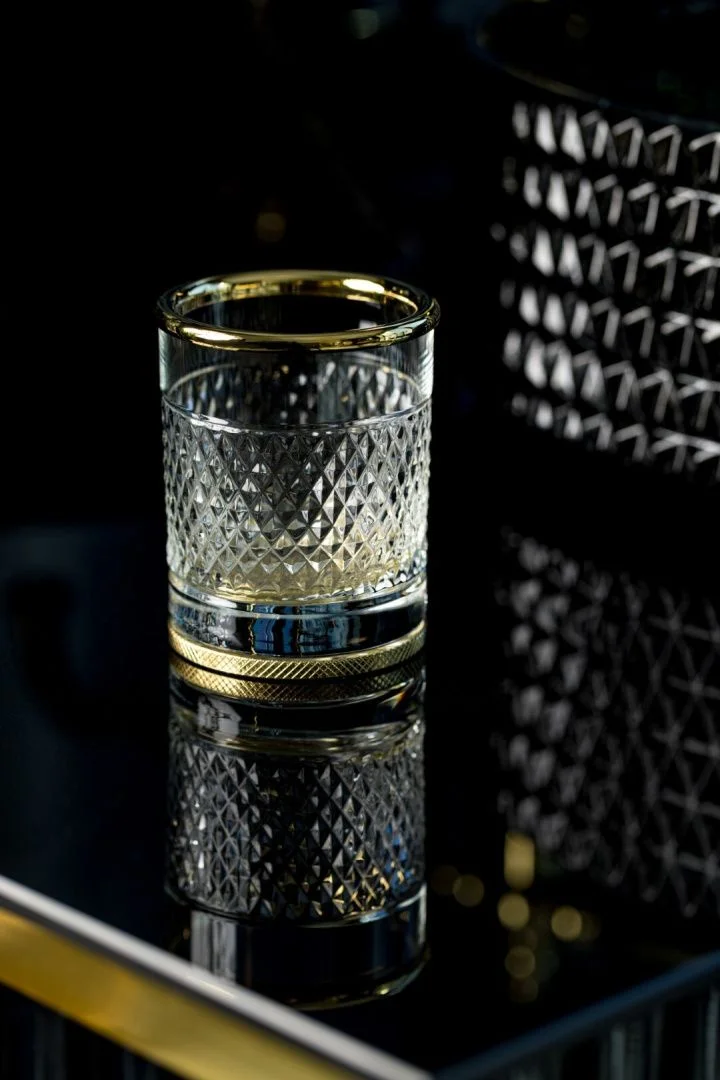 Приобрести boheme стакан для зубных щеток aura, золото 10252-g