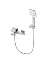 Смеситель для ванны с душем WONZON & WOGHAND FORZA, Брашированный никель (WW-639031-1-BN)