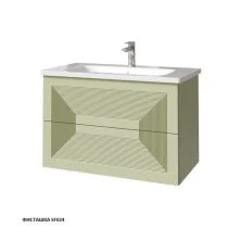 Caprigo Тумба с раковиной MODO Quarta 80 см, фисташка 35712 10