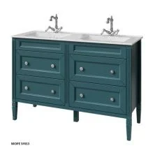 Caprigo Тумба с раковиной ALBION CONCEPT 120 см, бирюзовая