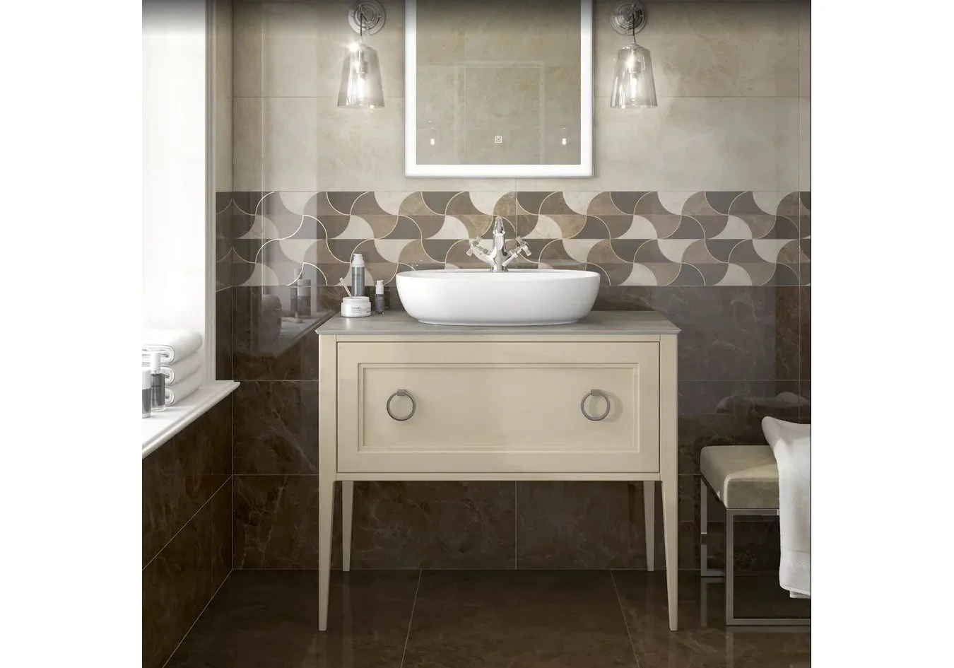 Приобрести раковина-чаша kerama marazzi plaza 60 см pl.wb.60.1